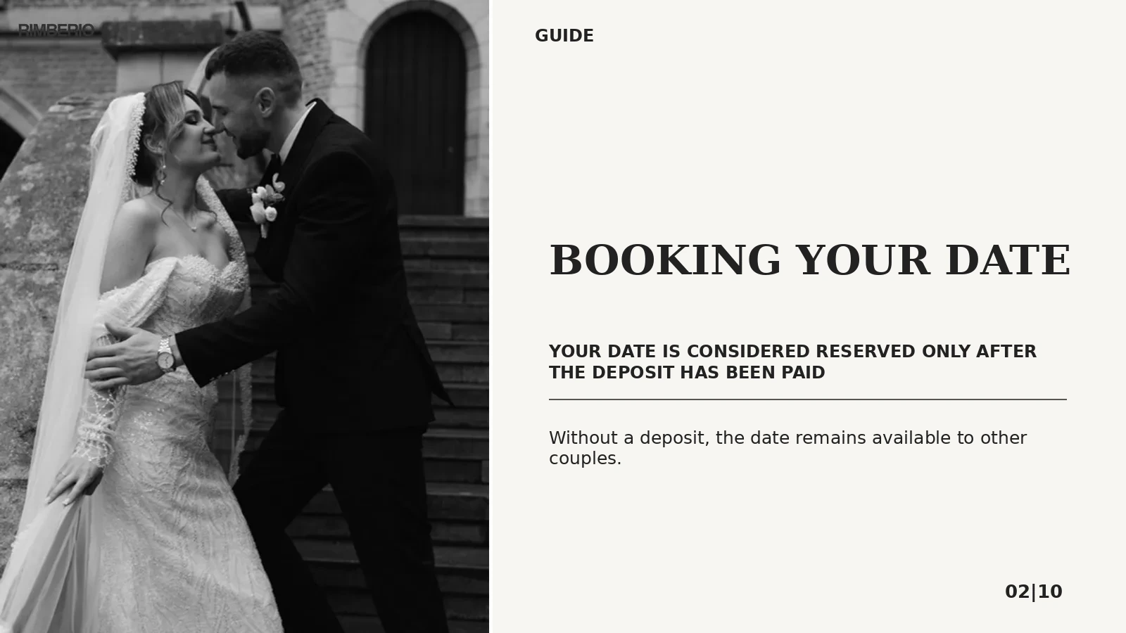 Date booking